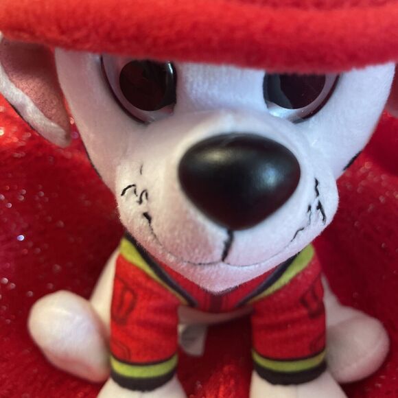 Gund Paw Patrol Marshall Plush 6" Stuffed Animal Toy Firefighter Uniform Marcus - Picture 5 of 6